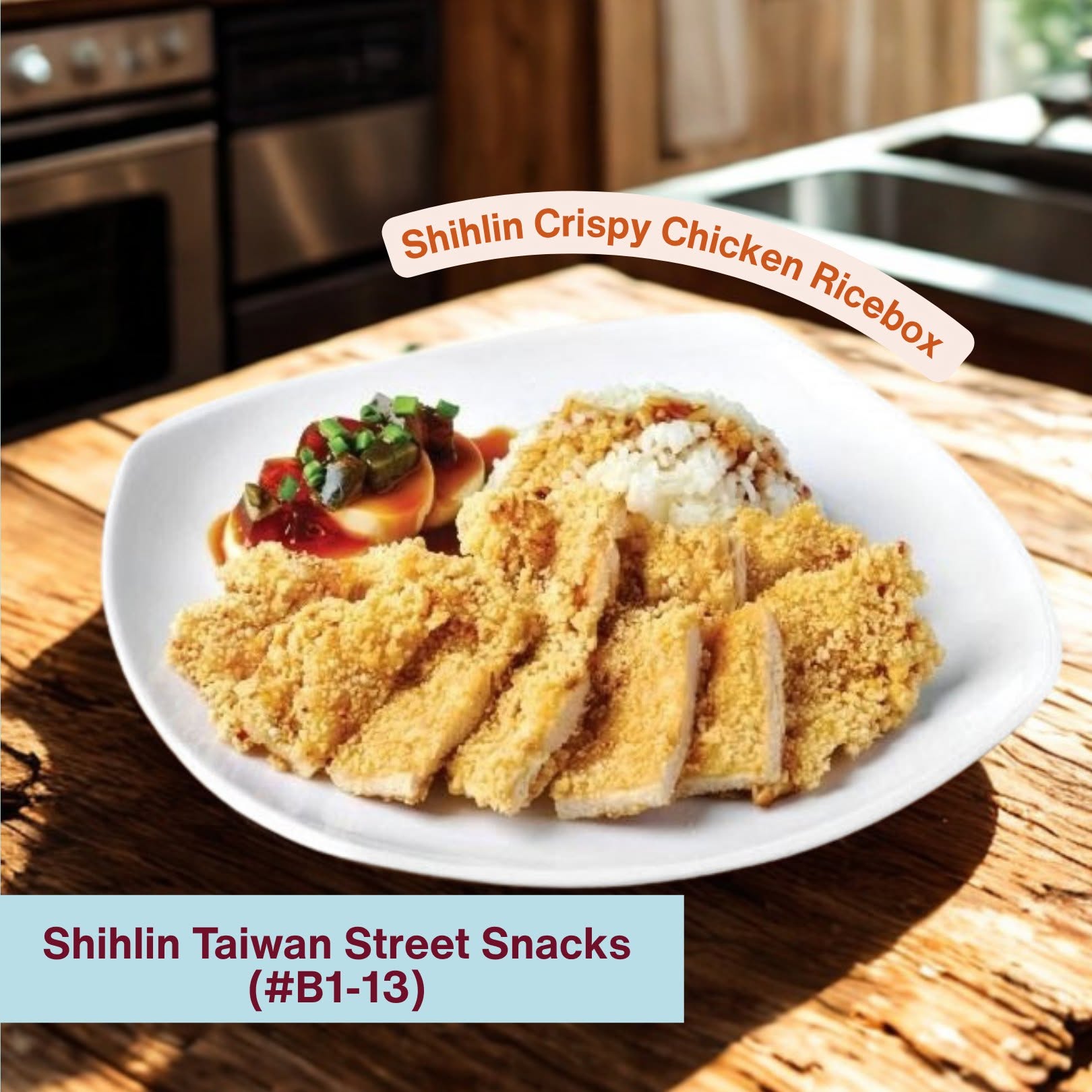 Shihlin Crispy Chicken Ricebox