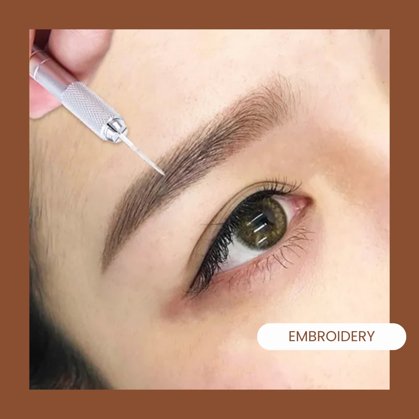 Eyebrow embroidery procedure at Beauholic