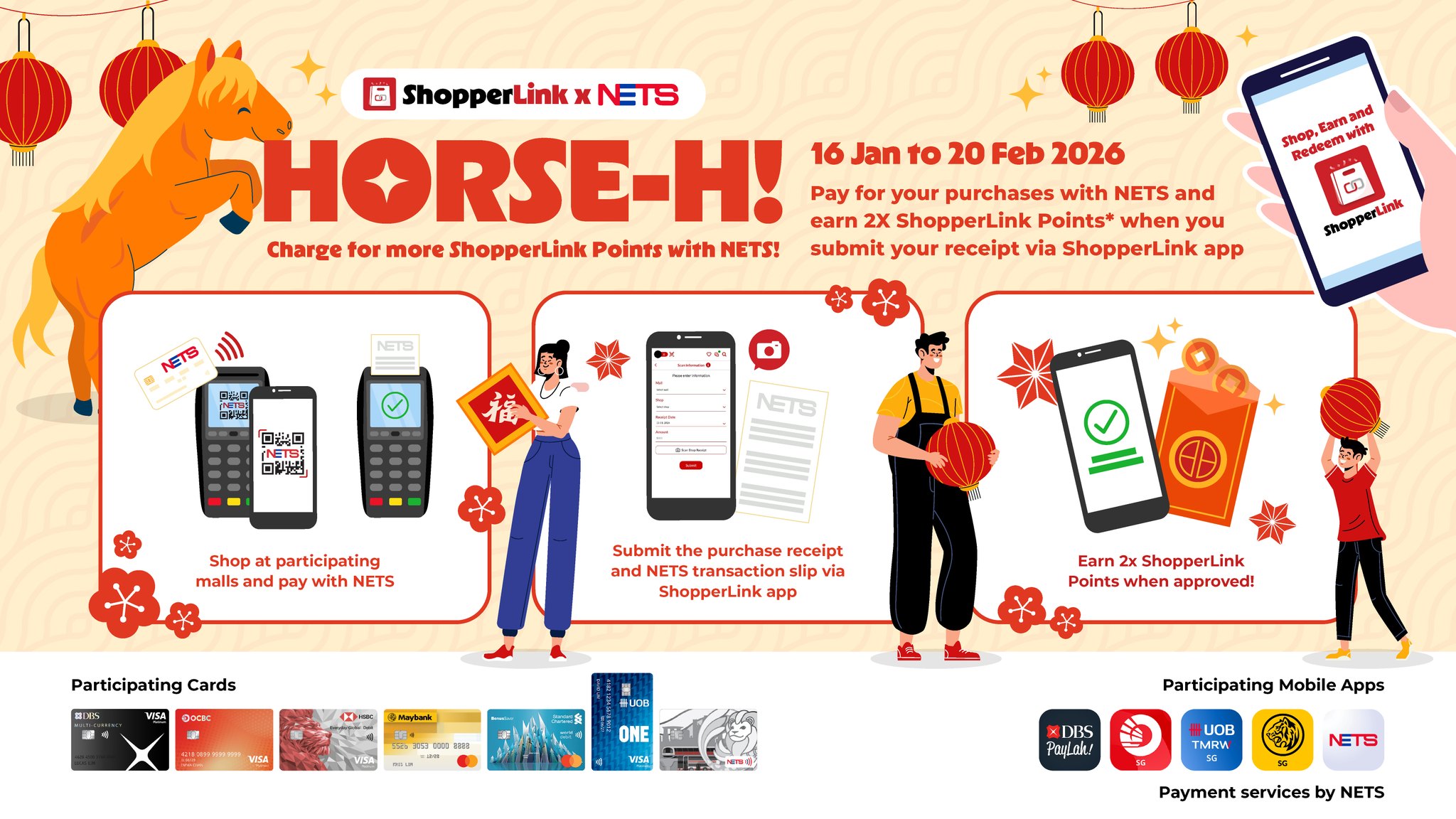 ShopperLink and NETS Lunar New Year Promotion