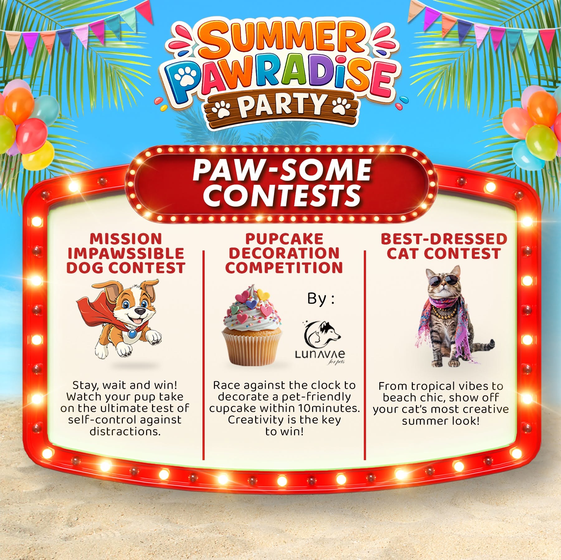 Plantation Plaza Summer Pawradise Party: Pet Contests, Over $2,000 in Prizes