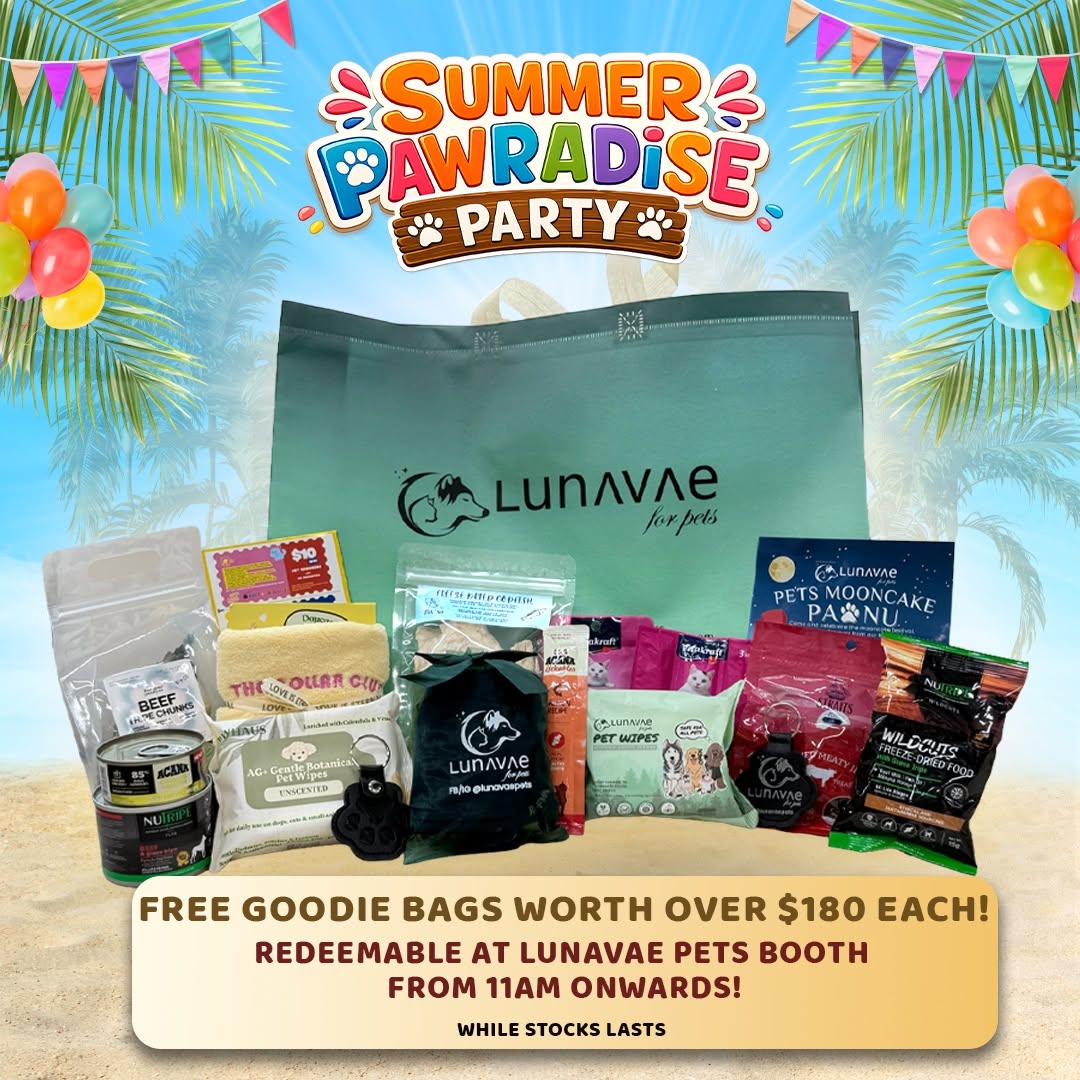 Free Pet Goodie Bags Worth Over $180 at Plantation Plaza on 25 July 2026