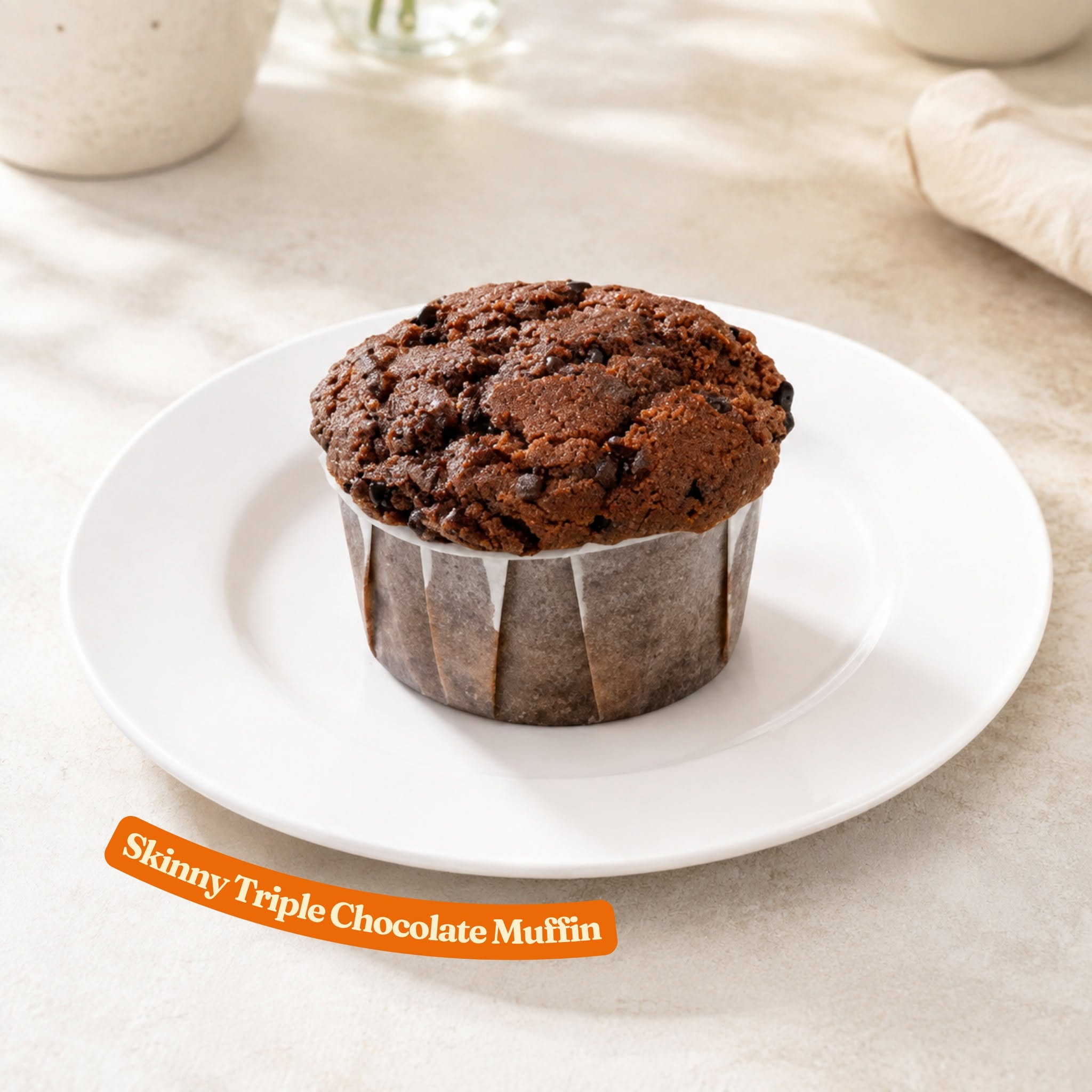 Skinny Triple Chocolate Muffin at The Coffee Bean & Tea Leaf