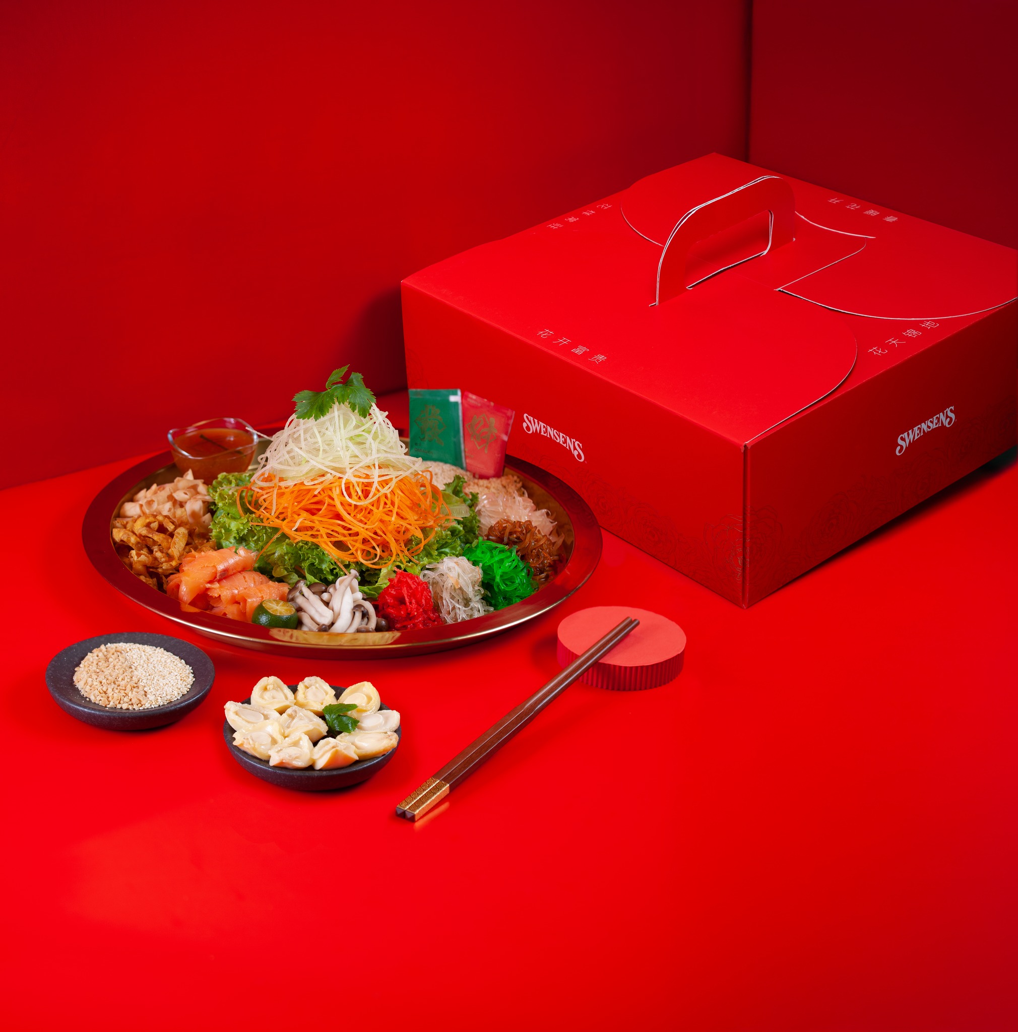 Swensen's Chinese New Year Yu Sheng Platter