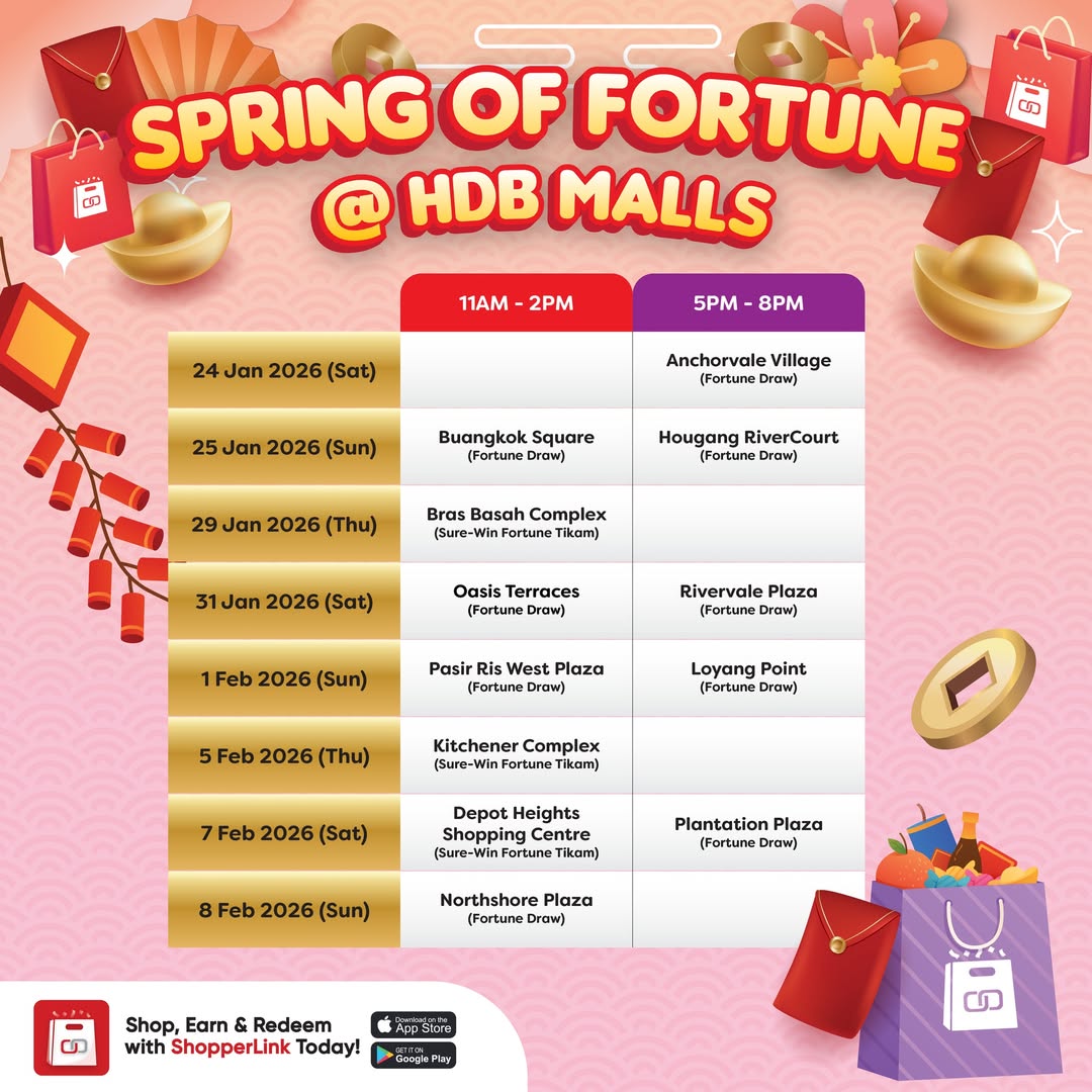 Lunar New Year festive decorations and event celebrations