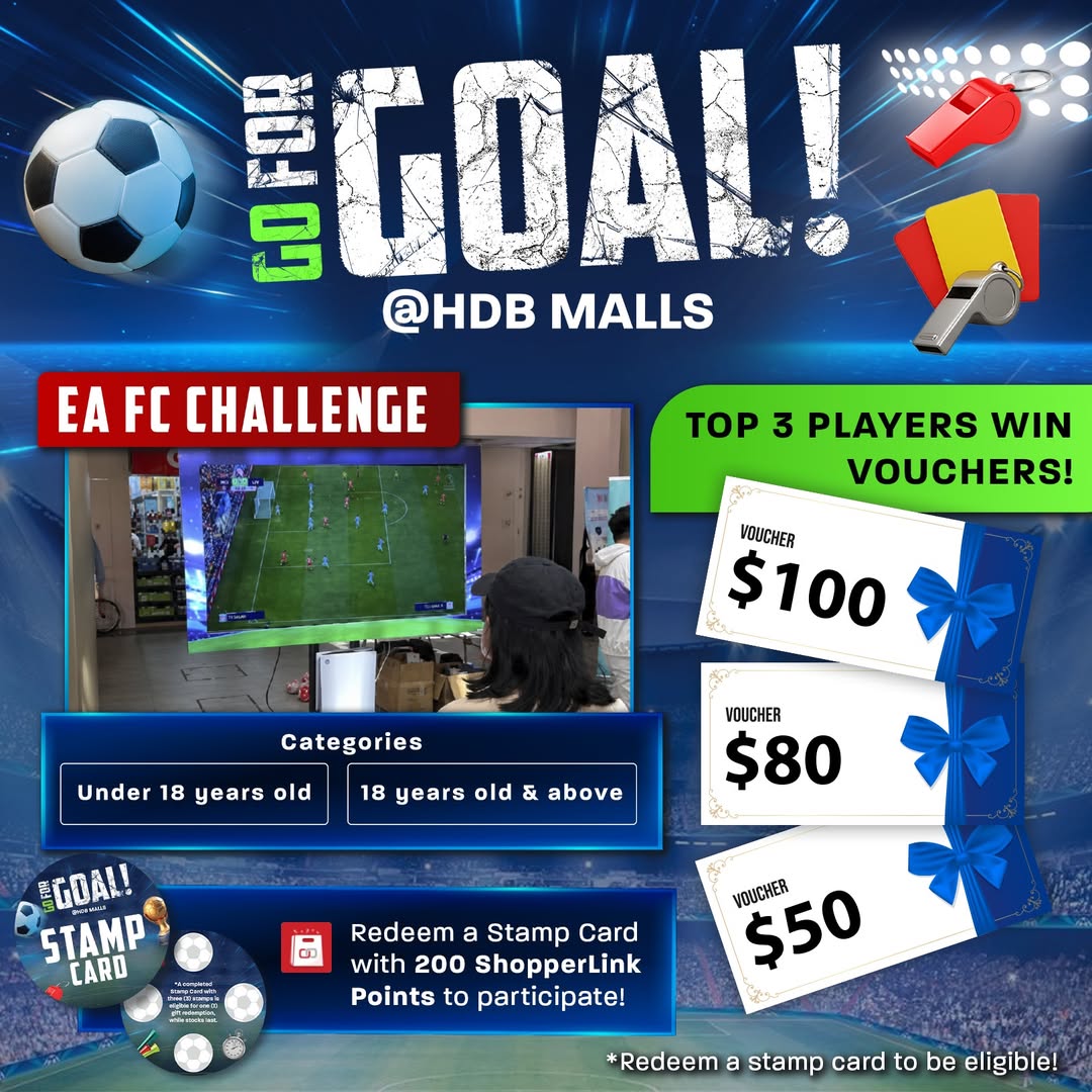 PS5 EA FC Challenge at Plantation Plaza: Win Up to $100 in Vouchers