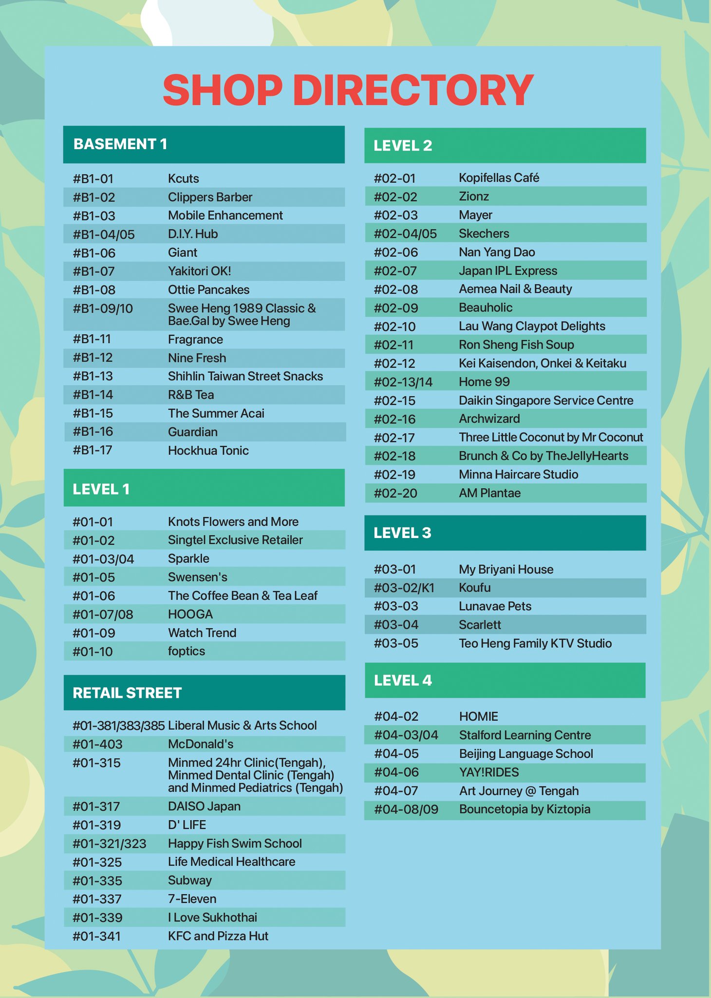 Stage performances at Plantation Plaza