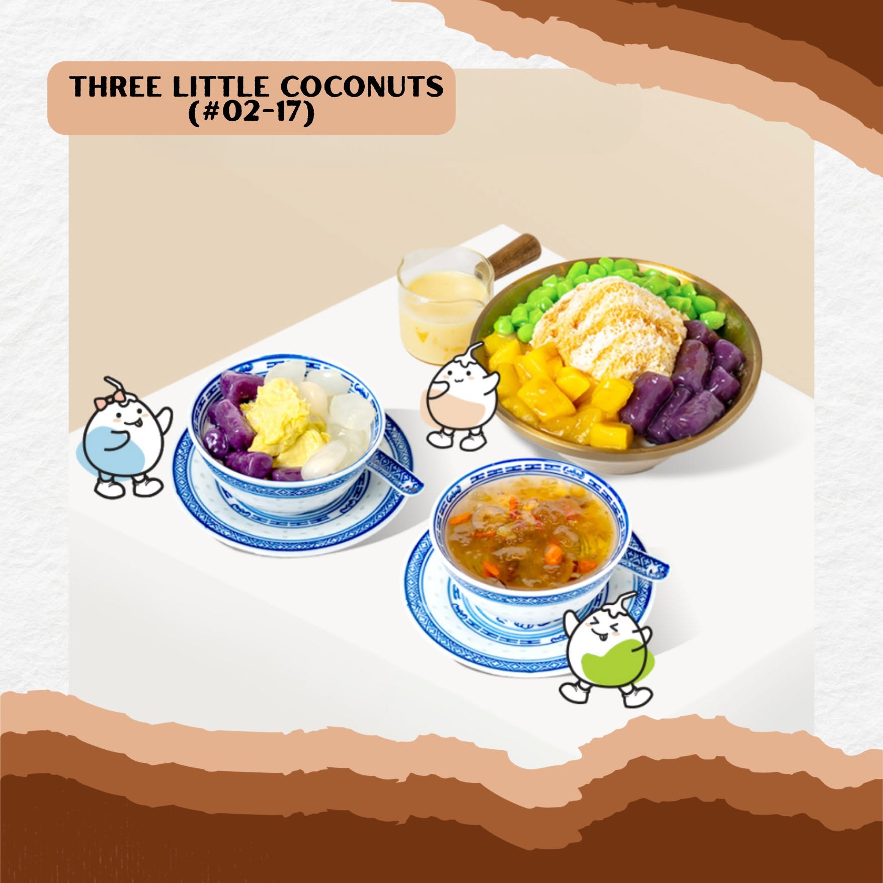 Three Little Coconuts Singapore at Plantation Plaza