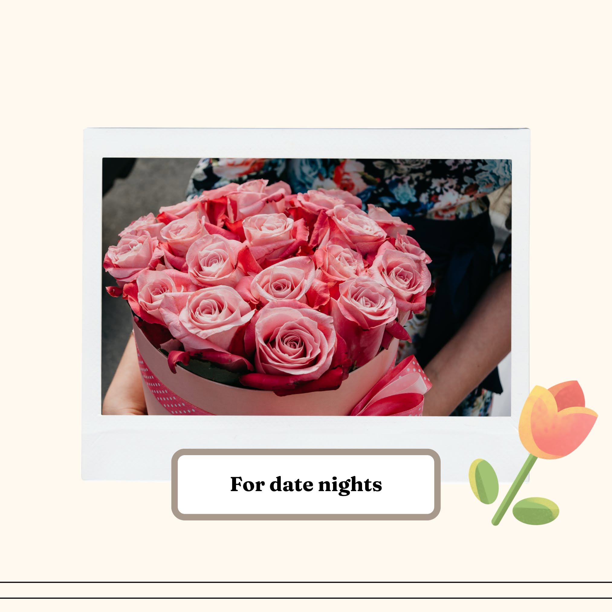 Date night bouquet
