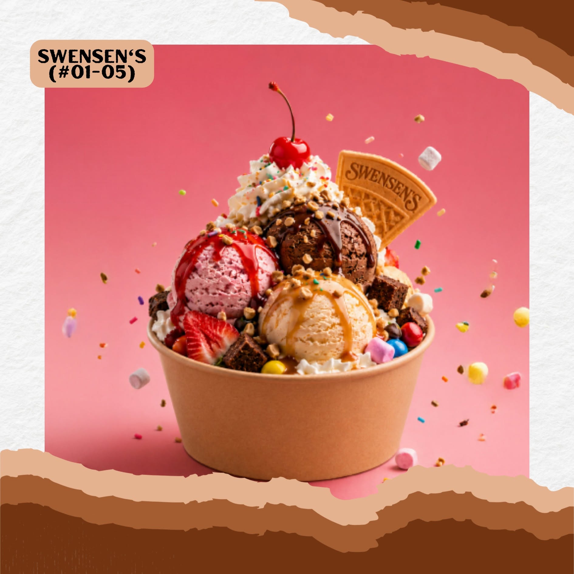 Swensen's dessert cup promotion at Plantation Plaza