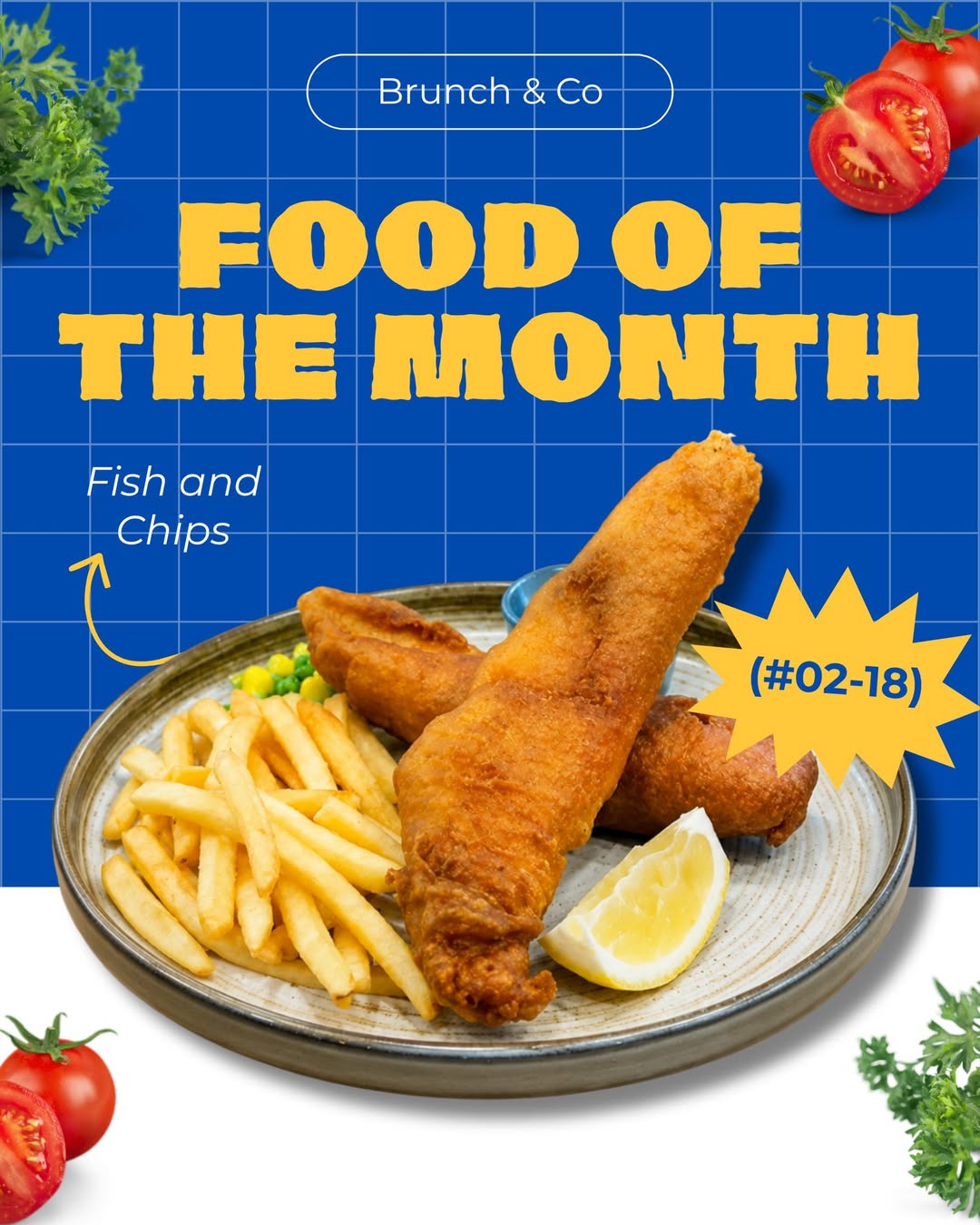 Brunch & Co Serves Fish and Chips as Food of the Month at Plantation Plaza