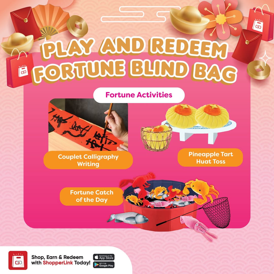 A vibrant display of Lunar New Year festive activities and decorations.