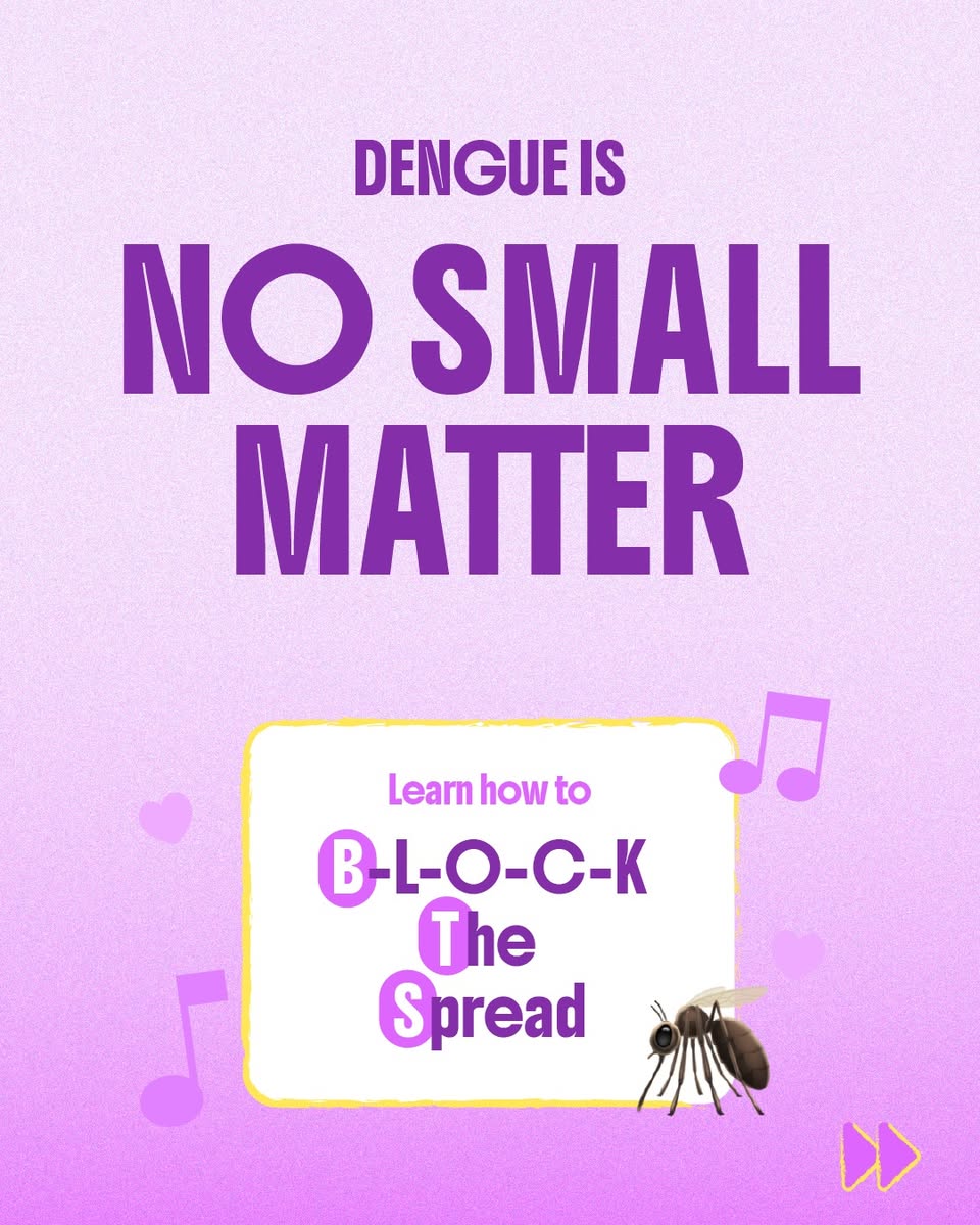 Plantation Plaza Shares Five Habits to B-L-O-C-K the Spread of Dengue