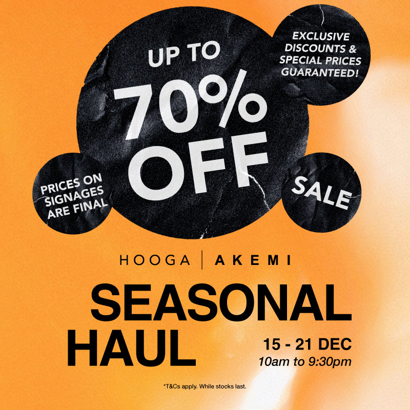 A festive display of home essentials available at the HOOGA Seasonal Haul.