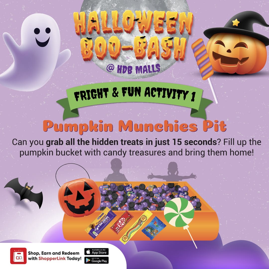 Pumpkin Munchies Pit: Free Ghoul Bag & Spooky Treats!