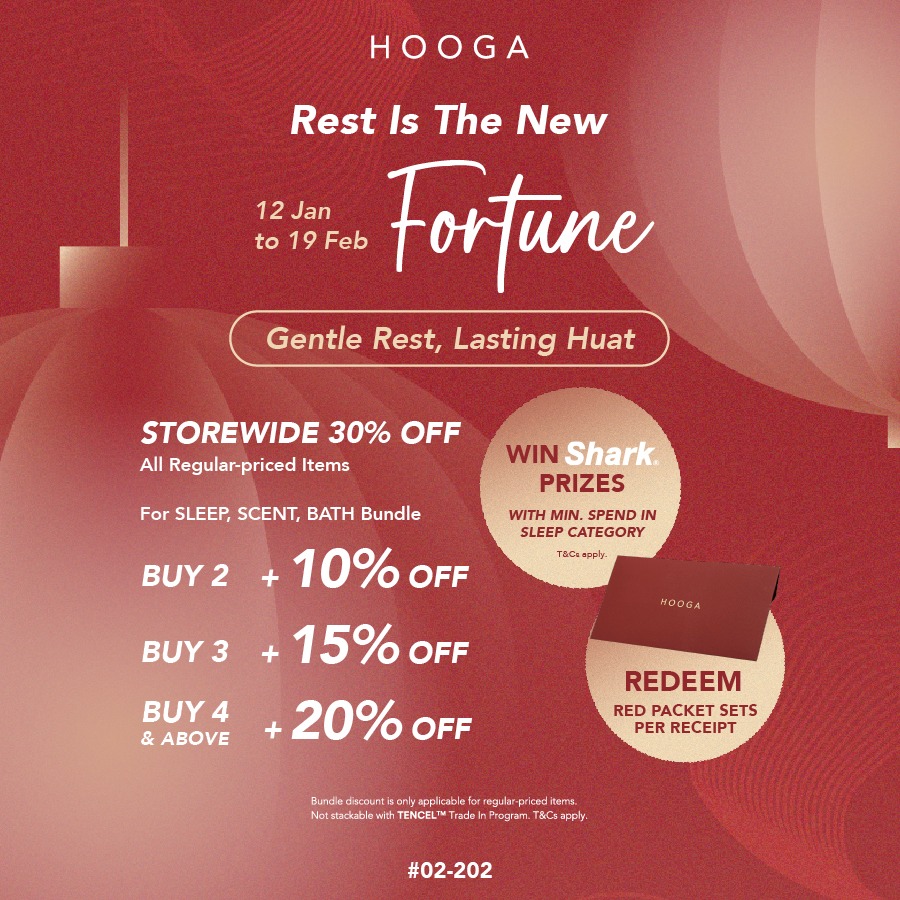 HOOGA Lunar New Year home essentials and cozy decor