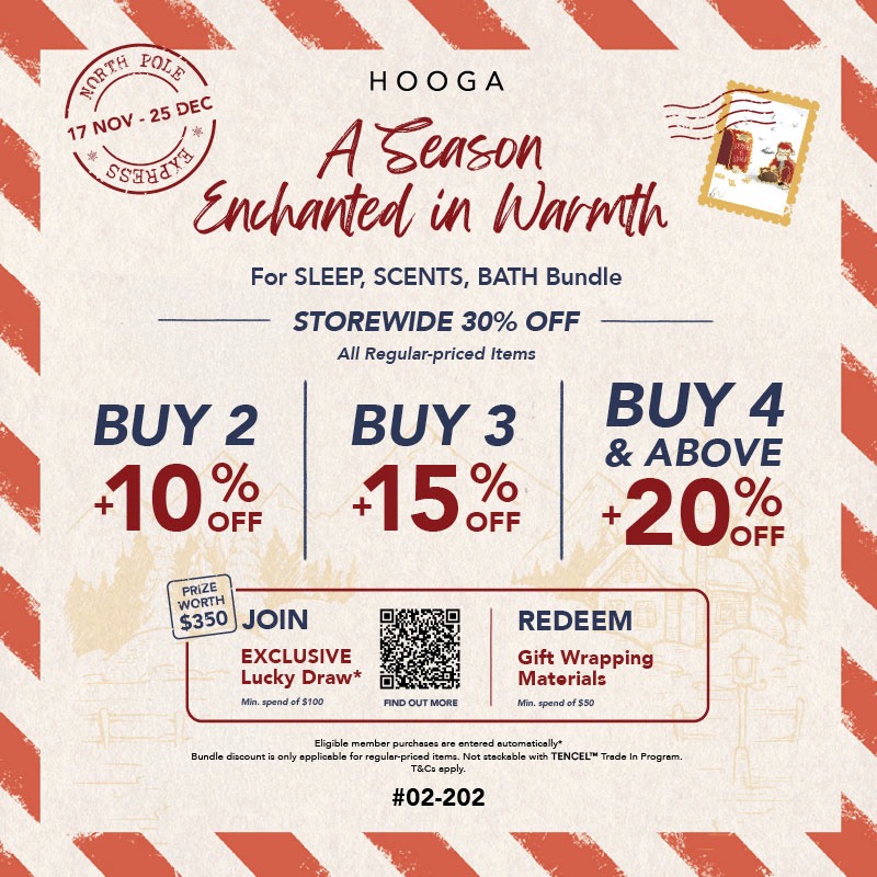 HOOGA: 30% Off Storewide + Extra Festive Savings!