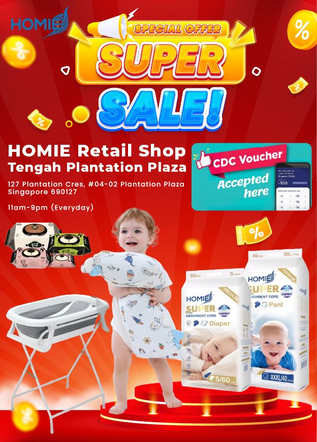 Festive shopping atmosphere at HOMIE