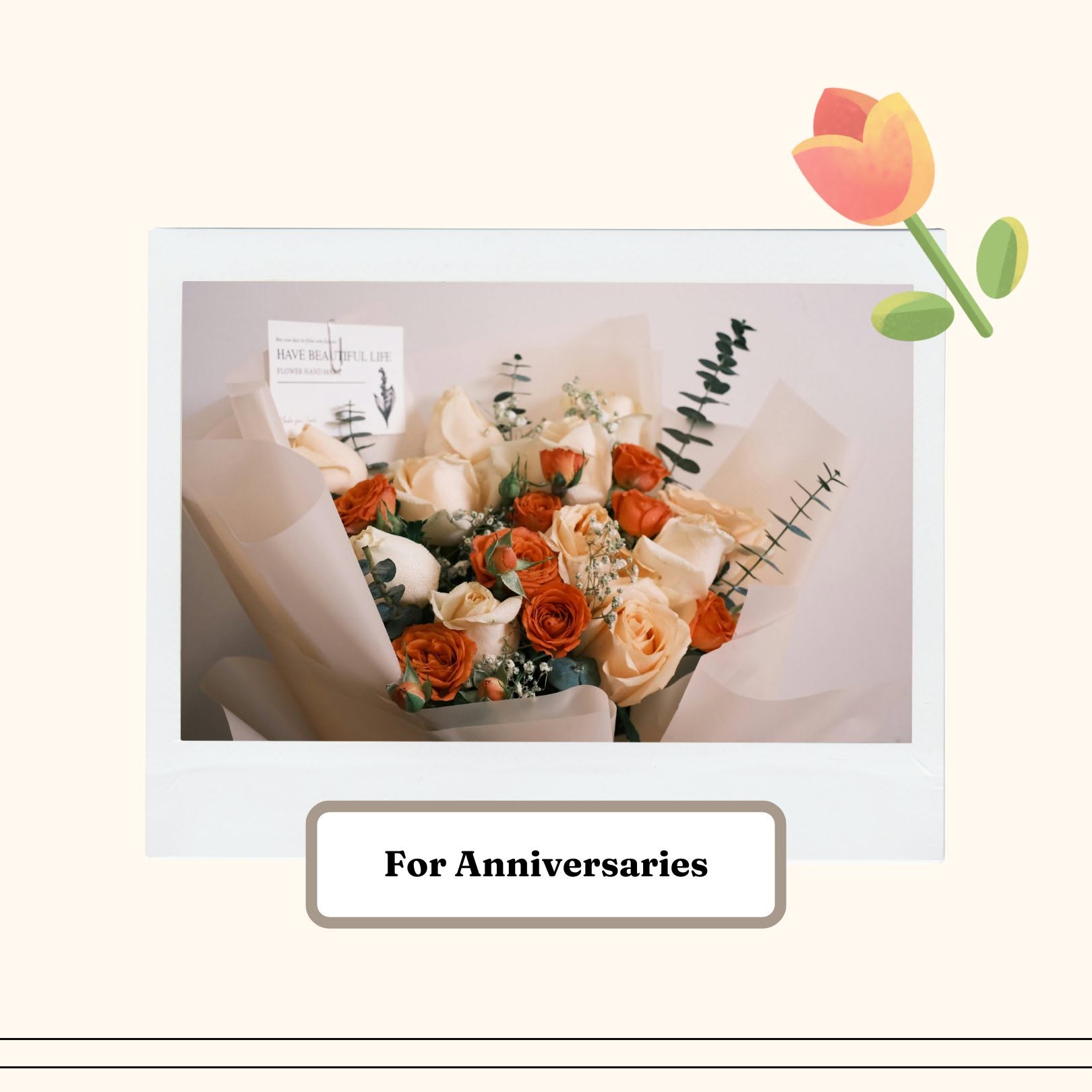 Anniversary bouquet