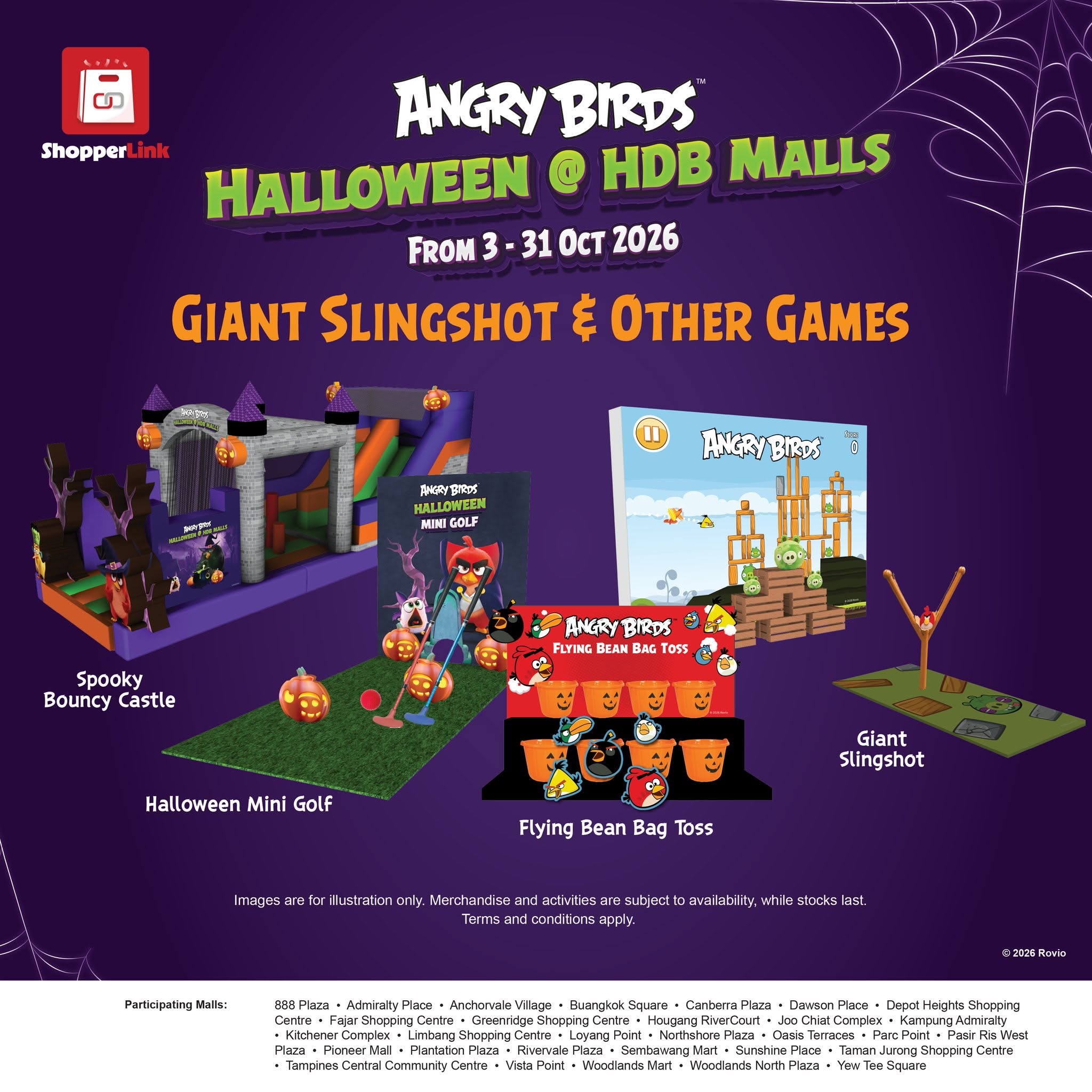 Angry Birds Halloween at Plantation Plaza on 25 Oct