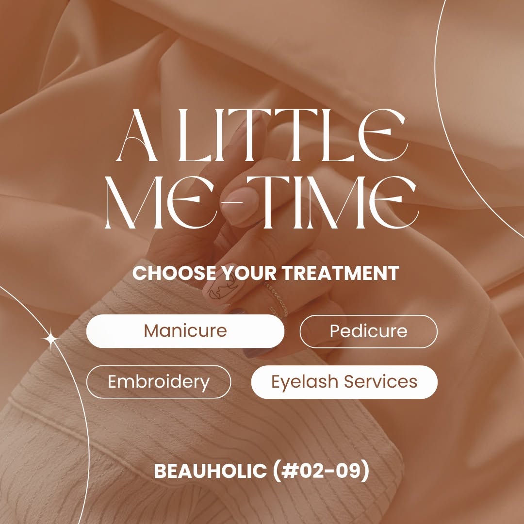 Beauholic at Plantation Plaza Offers Manicure, Pedicure, Embroidery and Eyelash