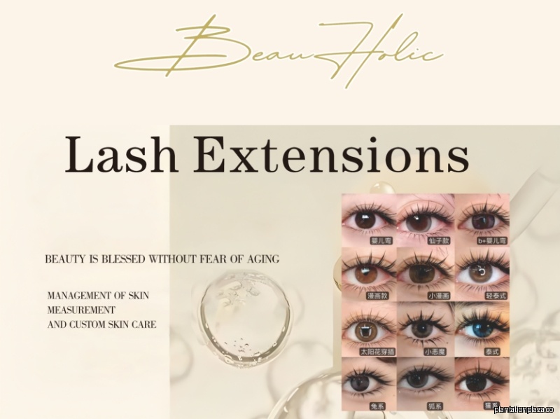 Menu page for Beauholic