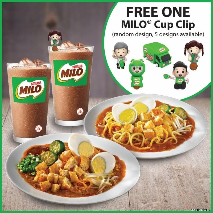 Menu page for Koufu Food Court