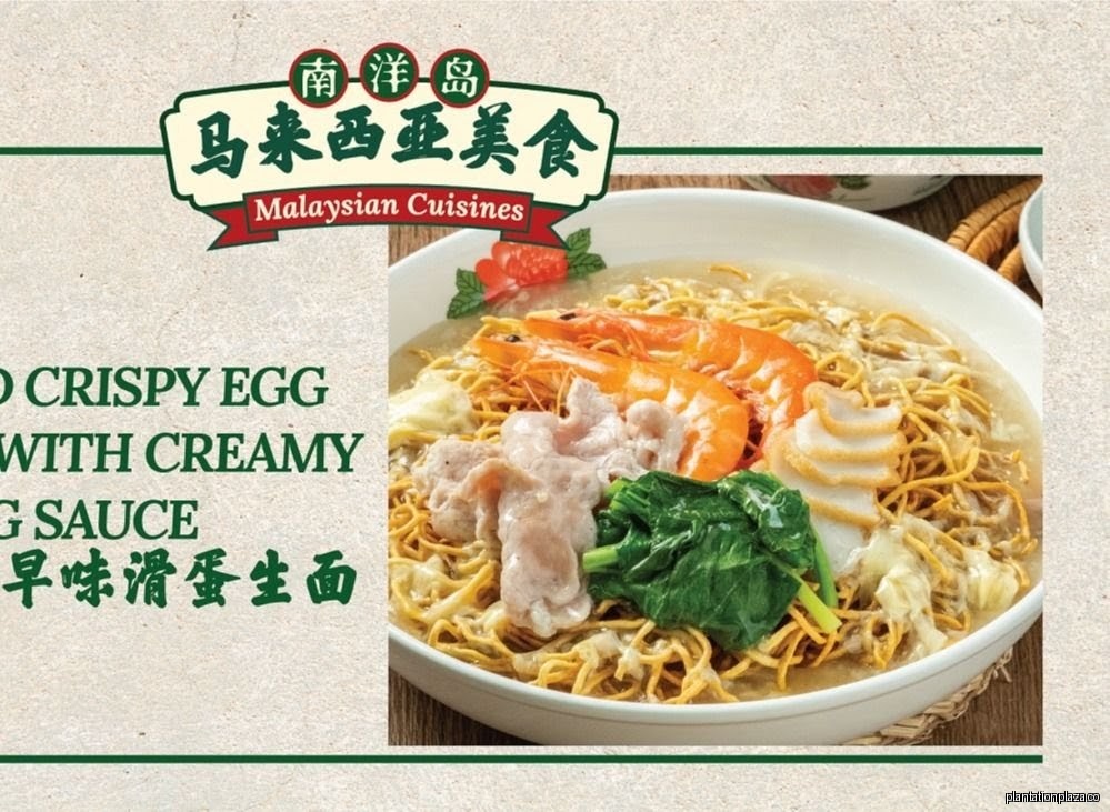 Menu page for NAN YANG DAO 南洋岛